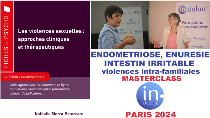 Lire la suite à propos de l’article Des violences sexuelles: le livre de Nathalie Sierra-Scroccaro et l’EMDR dans les cas de dépression, addictions, phobies par le Pr Gérard Ostermann…